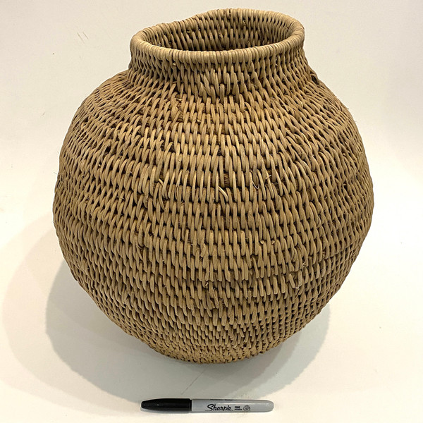 Handmade Cane Basket from Buhera Region of Zimbabwe