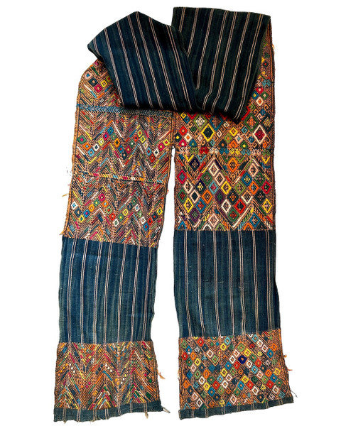 Handwoven Traditional Brocade Sash B Guatemala - Cultural Cloth Store