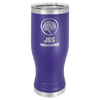 Polar Camel 20 oz. Pilsner with Clear Lid - Purple