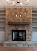 Rustic Style Mantel 