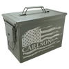 Fat 50 Caliber Army Surplus Steel Ammo Can