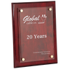 Rosewood Piano Finish Floating Acrylic Plaque 9" x 12"