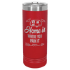 Polar Camel 22 oz. Red Skinny Tumbler with Slider Lid