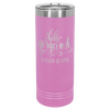 Polar Camel 22 oz. Light Purple Skinny Tumbler with Slider Lid