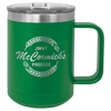 Polar Camel 15 oz. Green Vacuum Insulated Mug with Slider Lid