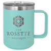 Polar Camel 15 oz. Teal Vacuum Insulated Mug with Slider Lid