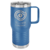 Polar Camel 20 oz. Royal Blue Vacuum Insulated Travel Mug with Slider Lid