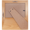Genuine Red Alder 4"x 6" Picture Frame with 4 1/2" x 8" Engraving Area