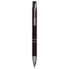 Aluminum  Laserable Pen Black with Silver Trim