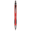 Aluminum  Laserable Pen Red with Silver Trim