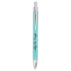 Laserable Leatherette Pen Teal