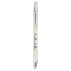 Laserable Leatherette Pen White