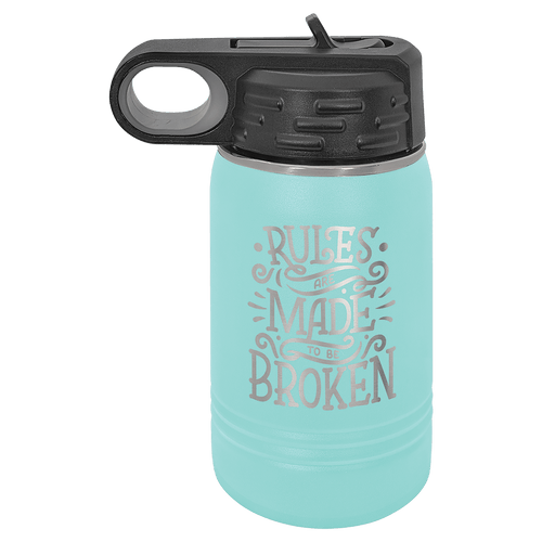 12 oz. Polar Camel Teal Water Bottle