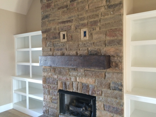 Rustic Style Mantel 