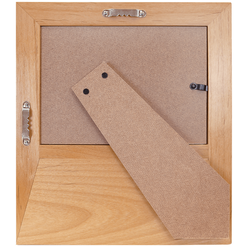Genuine Red Alder 4"x 6" Picture Frame with 4 1/2" x 8" Engraving Area