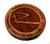 Personalized Wooden Coin - Challenge Coin - 2.5" Diameter