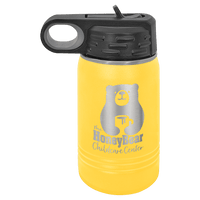 12 oz. Polar Camel Yellow Water Bottle