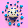 Silly Squishies Blueberry Muffin Squishy (LAST ONE)