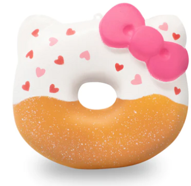 Pink Hearts Hello Kitty Donut