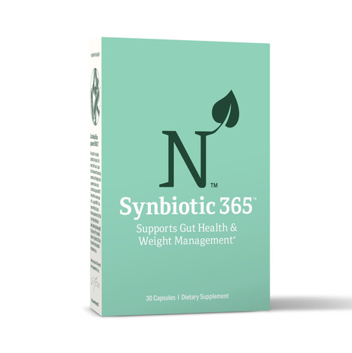 Nature M.D. Synbiotic 365 Triple Action Prebiotics and Probiotics for Women & Men | Supplement with B Vitamins, Biotin & Niacin | Gluten Free, Non-GMO & Vegan | 20 Billion CFU | 30 Servings