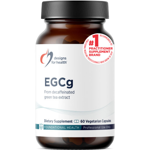 Designs for Health EGCg - Decaffeinated Green Tea Extract (225mg) + Polyphenols Antioxidant Supplement - Non-GMO Vegan Green Tea Pills (60 Capsules)
