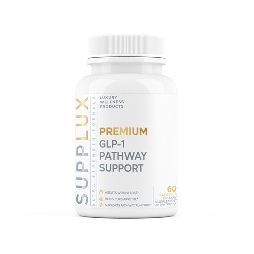 PREMIUM GLP-1 Weight Loss Support - Assists Metabolic Pathways Linked to GLP-1 Signaling - Promotes Weight Loss for Women & Men, Helps Appetite Control & Promotes Energy - 3rd Party Tested - 60 Pills