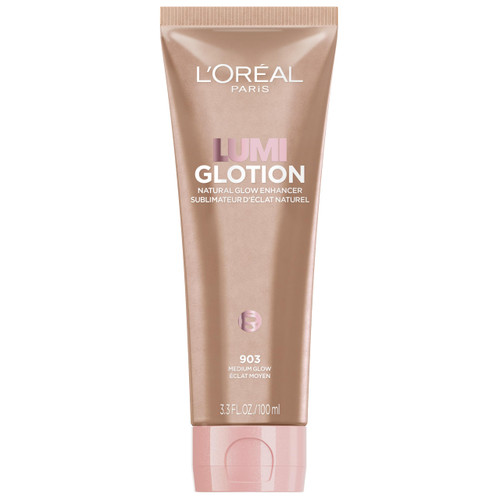 L'Oreal Paris Makeup True Match Lumi Glotion XL, Natural Glow Enhancer, Illuminator, Highlighter, Bronzing Drops For a Sun-Kissed Glow for Face and Body, 903 Medium, XL 3.04 fl oz
