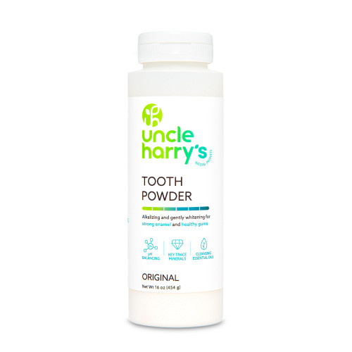 Uncle Harry's All Natural Tooth Powder, 16oz