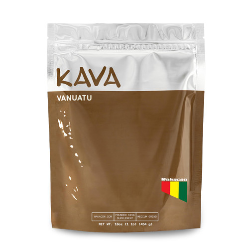 Wakacon Vanuatu Waka Kava Powder - Premium Noble Kava from Vanuatu (16 oz)