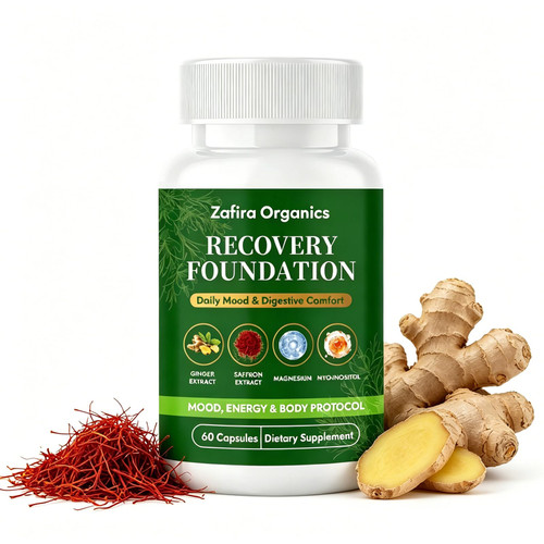 Zafira Organics，Zafira Recovery Foundation，Natural Herbal Formula,60 Capsules