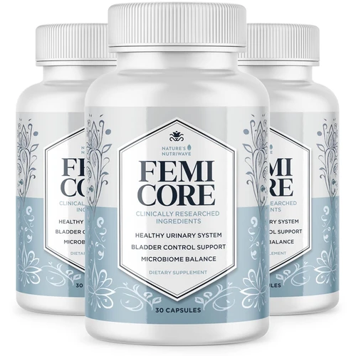 Nature’s NutriWave FemiCore – Daily Botanical & Probiotic Supplement for Women – Clean, Stimulant-Free Formula – Non-GMO, Made in USA, GMP-Certified - 30 Capsules, 3 Month Supply