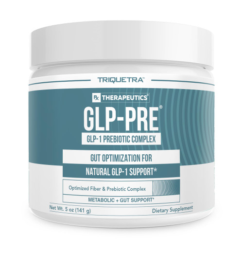 GLP-Pre™ – Optimized Prebiotic Fiber Complex - Gut-Microbiome Optimization for Natural GLP-1 Pathway Support & Metabolic Wellness - Includes Clinically Studied Non-Digestible Fibers - 30 Servings