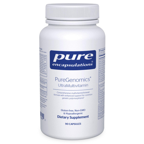 Pure Encapsulations PureGenomics UltraMultivitamin | Support for Common Genetic Polymorphisms* | 90 Capsules
