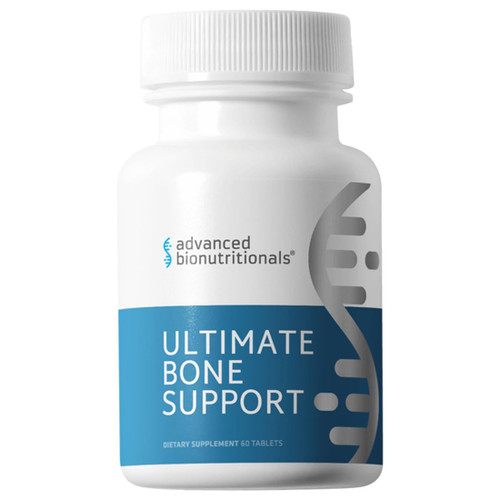 Advanced Bionutritionals – Ultimate Bone Support Supplement, Strontium, Silica, Vitamin K2 and D3, Support Bone Health, Bone Strength, Non GMO, Gluten Free, Dairy Free, Soy Free, Vegan (60 Tablets)