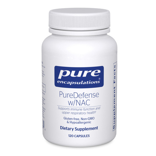 Pure Encapsulations PureDefense with NAC | Enhances First-Line Immune Defense and Upper Respiratory Health* | 120 Capsules