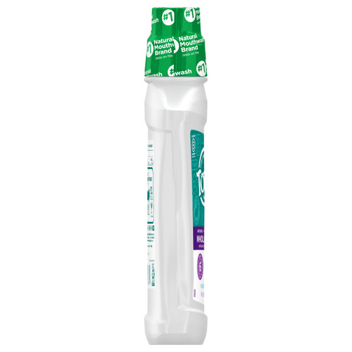 Tom's Of Maine Whole Care Natural Fluoride Mouthwash, Fresh Mint, 16 Oz (Pack of 6) (Packaging May Vary)