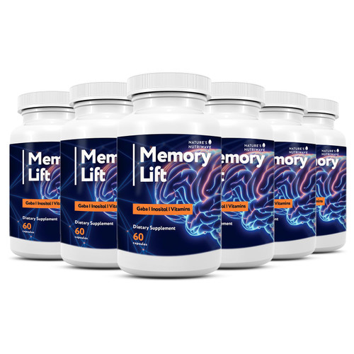 Memory Lift – Vitamins A, C, D, E & B-Complex – 60 Ct, 6 Month Supply