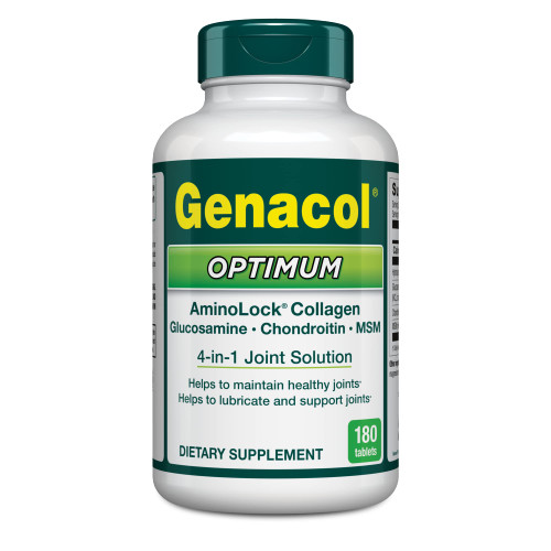 Genacol Optimum – Glucosamine, Chondroitin, MSM & Collagen, 60-Day Supply