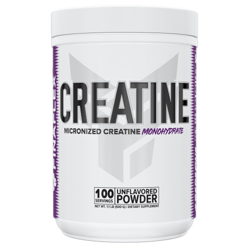 FINAFLEX PURE CREATINE, Unflavored - 500G - Promotes Muscular Strength, Size & Performance - 100% Pure, Micronized Creatine Monohydrate - NSF Certified - 100 Servings