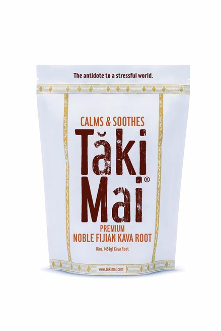 Taki Mai Noble Kava Kava Root Powder 16oz – Authentic Traditional Grind, Natural Evening Relaxation, Restful Nights and Calm Rituals, 100% Pure Noble Kava