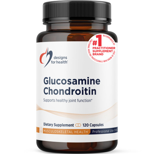 Designs for Health Glucosamine Chondroitin - Glucosamine Sulfate + Chondroitin Sulfate Supplement - Supports Healthy Joint Function (120 Capsules)
