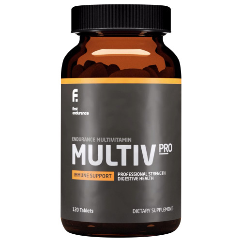 FIRST ENDURANCE MULTIV-PRO - Professional Grade Daily Multivitamin for Men and Women, Immune Support Vitamin Supplement for Energy, Sleep, Digestive Health, and Workout Recovery, 120 Tablets