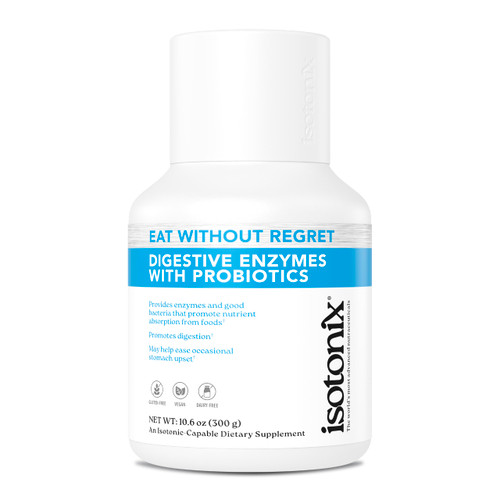 Isotonix® Digestive Enzymes with Probiotics | DigeZyme® Multi-Enzyme Complex & Lactospore® Bacillus Coagulans | Nutrient Absorption, Gut Balance & Digestive Health | Vegan, Gluten-Free | 90 Servings