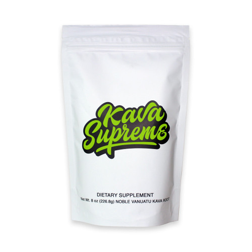 Kavafied KAVA Supreme - Noble Vanuatu Kava Root Powder (8oz)