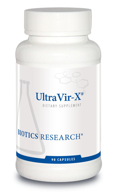 BIOTICS RESEARCH UltraVir-X - Best Immune Support Supplement, Vitamin C, Zinc, Maitake Mushroom, Astragalus, High Flavonoid Content, Supports Healthy Pathways for Adults - 90 Capsules