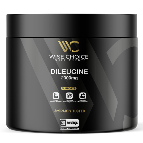 Wise Choice Dileucine Peptide Supplement Powder | 2000mg Leucine Peptide for Muscle Growth & Recovery | Supports Protein Synthesis | 30 Servings