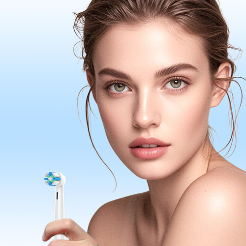 12 Pcs IO Refills Heads Compatible with Oral B IO 2/3/4/5/6/7/8/9/10/Deep Clean Electric Toothbrush, Replacement Heads Compatible with Oral B IO (White)
