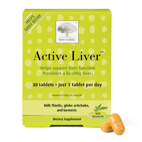 NEW NORDIC Active Liver Daily Support Supplement 30-Day Supply - 30 Tablets