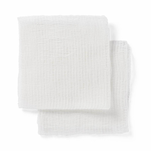 Medline 100% Cotton Woven Sterile Gauze Sponges, 4" x 4", 12-Ply, Ideal for Wound Dressing, Pack of 1200