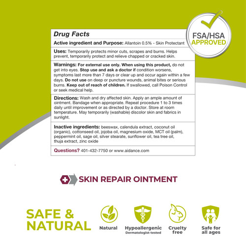 terrasil Skin Repair for Angular Cheilitis, Folliculitis, Impetigo, Lichen Sclerosus, Boils, Pitted Keratolysis, Fast Relief & Supports Healing. Dermatologist Tested & Hypoallergenic Approved (1.7 oz)
